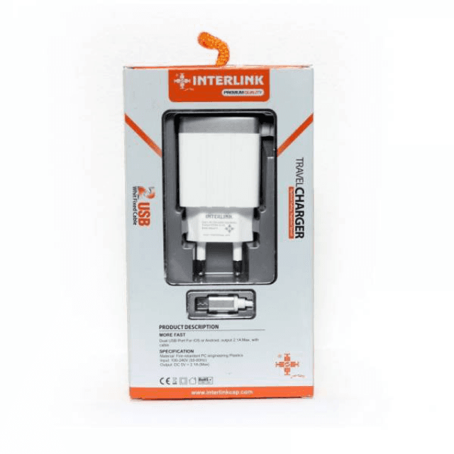 Grace LED Charger 2.1A