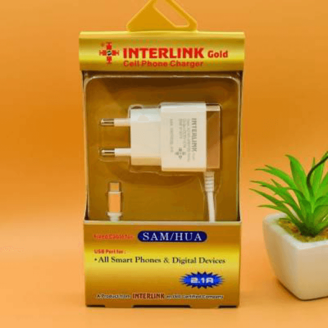 Gold Charger 2.1A